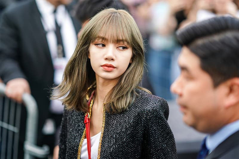 Lalisa Manoban "Lisa" from the Korean band Blackpink, is seen ouside Celine during Paris Fashion Week - Menswear Spring/Summer 2020, on June 23, 2019 in Paris, France.