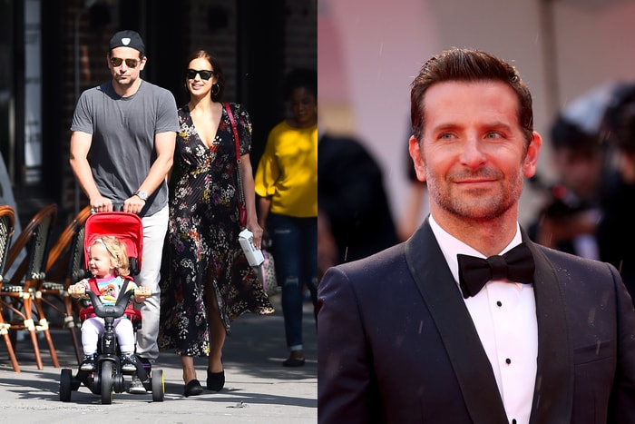 寵女兒認證:沒有明星包袱,Bradley Cooper 戴著粉紅蝴蝶結上街!