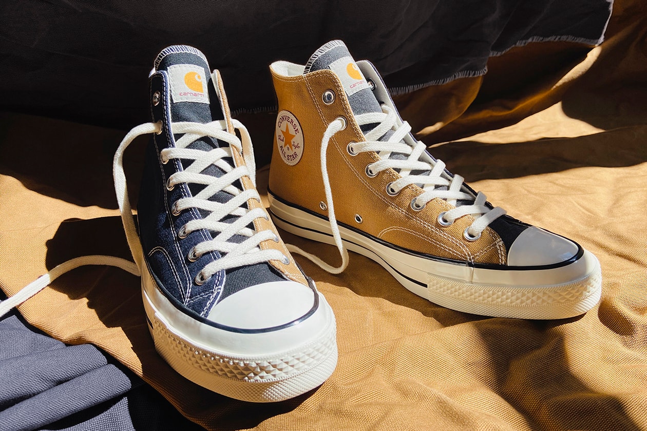 Converse Carhartt WIP Renew Sneaker Collaboration Release