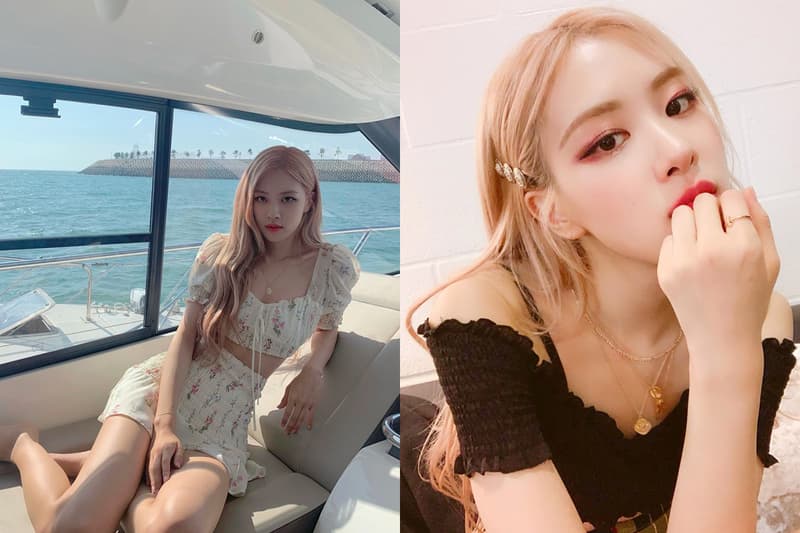 blackpink rose favorite chrome hearts ring jewelry