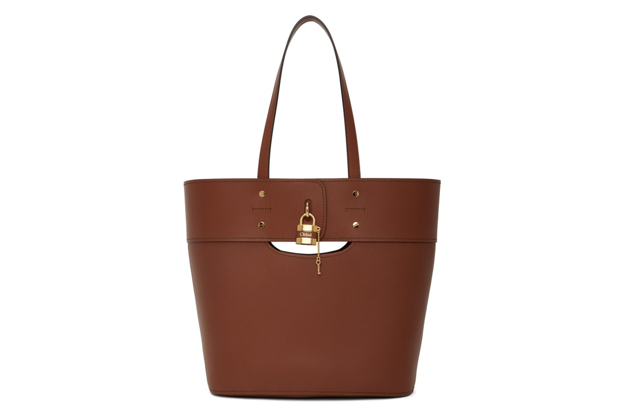 Chloé Brown Medium Aby Tote