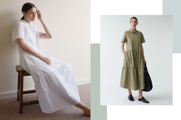 一套上身就可出門!COS 連身裙 15+,簡約又舒適的風格誰能抗拒?