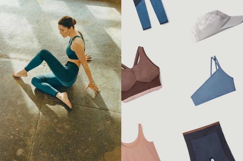 cos active wear collection sports bra legging online exclusive shopping stay home