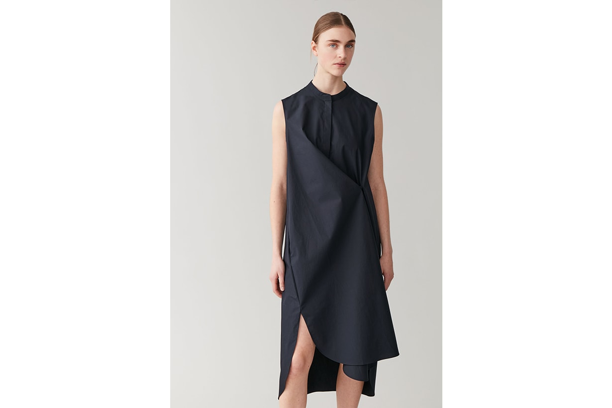 COTTON SHIRT DRESS