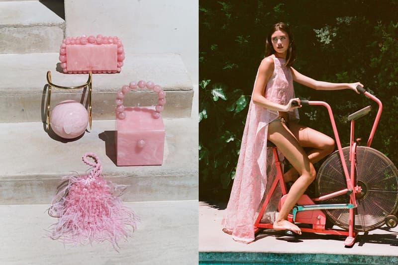cult gaia pink handbags 2020 summer new where buy