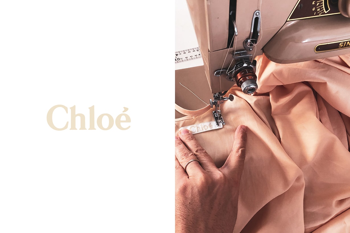 Chloé make hospital gowns Atelier Lazar Cuckovic