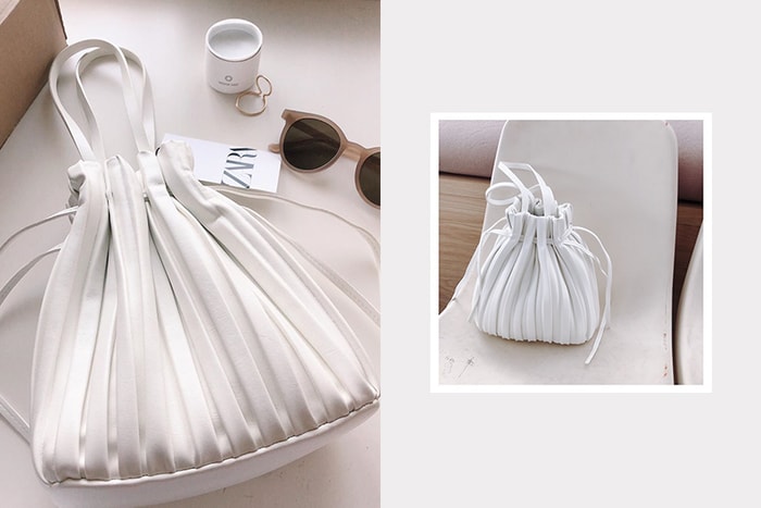 默默賣到翻掉:Zara 百摺水桶袋攻佔 IG,親民價格買到高質感設計!