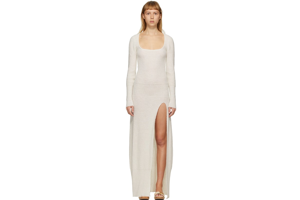 jacquemus loungewear capsule collection shirt bra shorts ssense online release