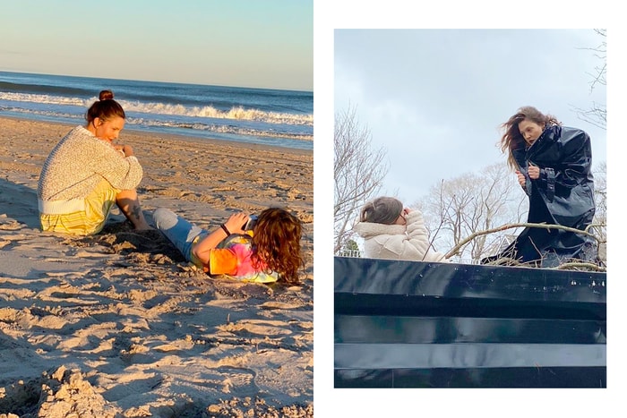 洋溢了愛的鏡頭:Drew Barrymore 登上封面,攝影師正是她 7 歲的小女兒!