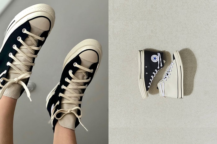 質感爆棚:繼秒售罄後,Converse 極簡黑白聯乘鞋款再次上架!