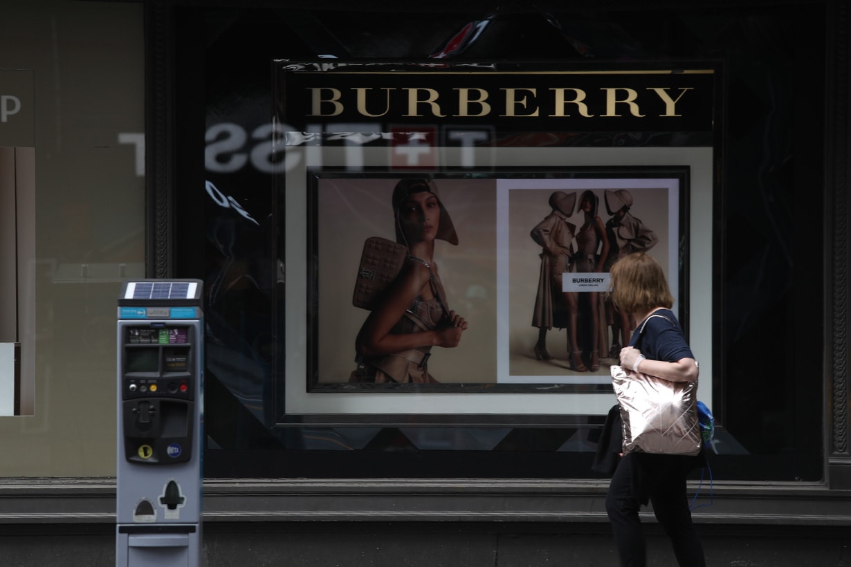 burberry cancels dividend sales decrease covid-19 fashion industry