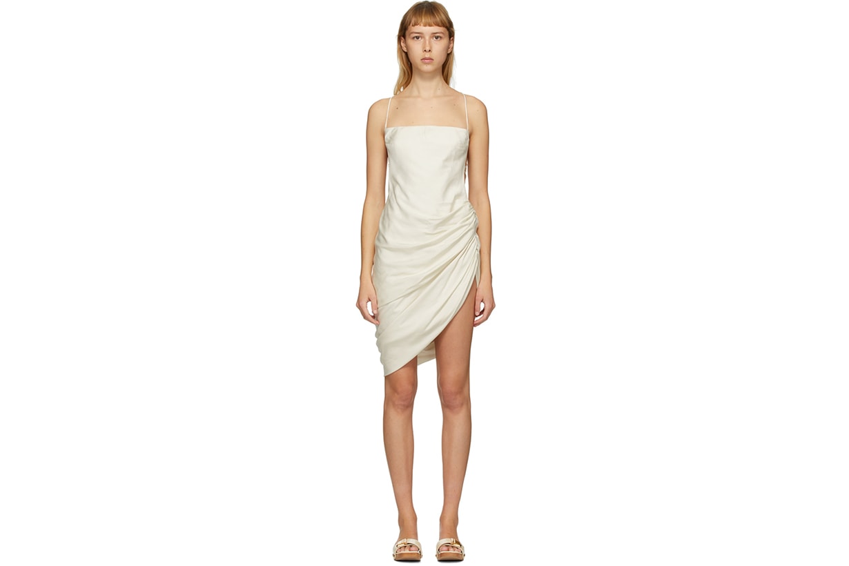 jacquemus loungewear capsule collection shirt bra shorts ssense online release