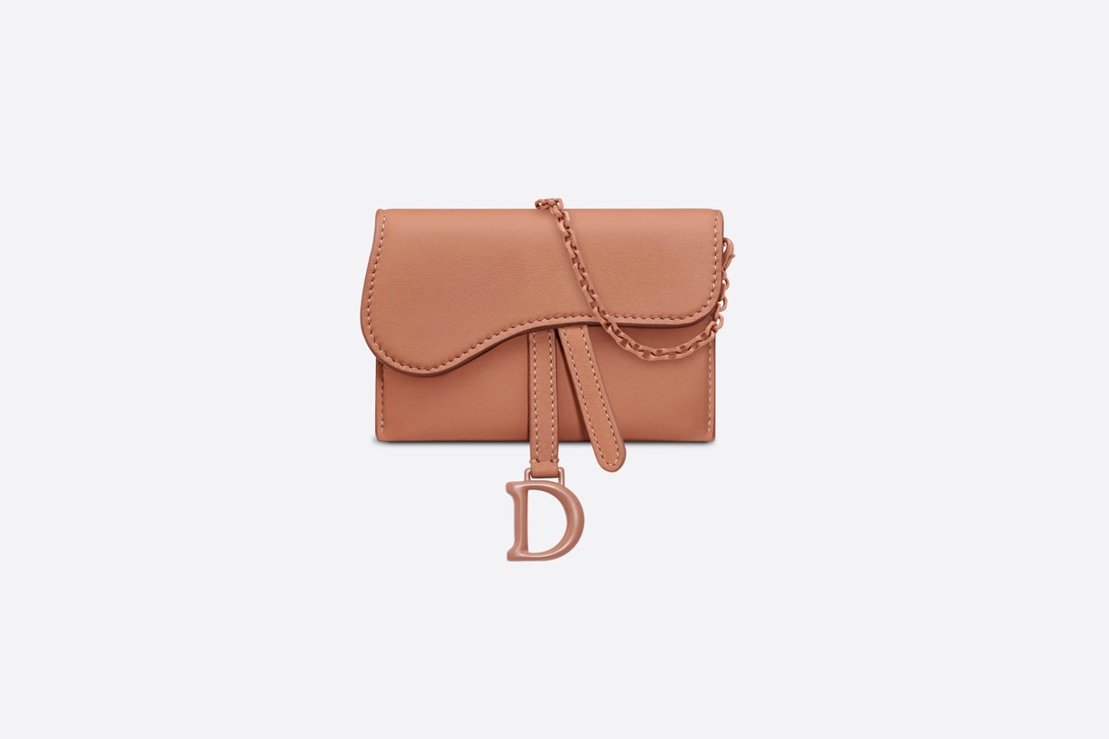 dior saddle nano pouch wallet cardholder mini bags