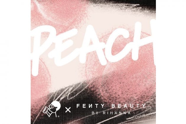 fenty beauty rihanna Heytea peach cream collabration