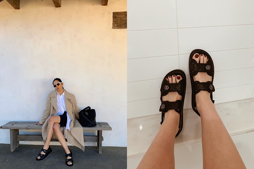 Chanel dad sandals 20ss shoes summer store only