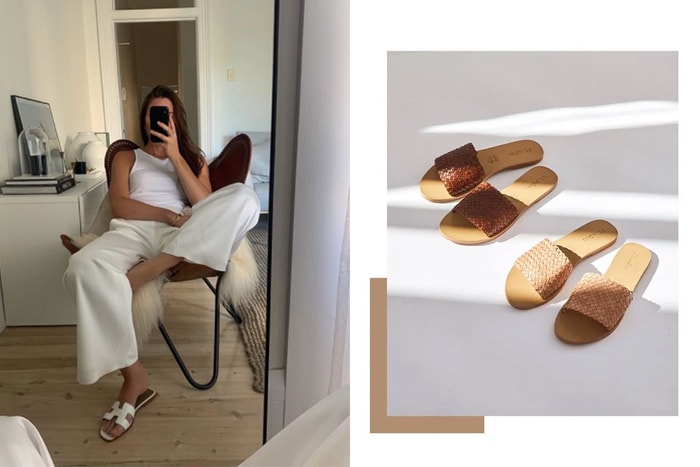 沒有高跟設計依然優雅時尚!法式、歐美女生一到夏季就追隨的平底涼鞋熱潮