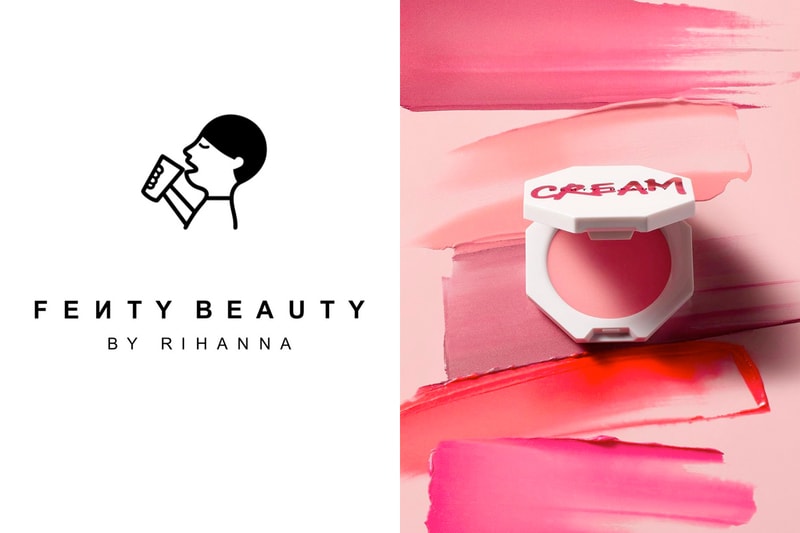 fenty beauty rihanna Heytea peach cream collabration