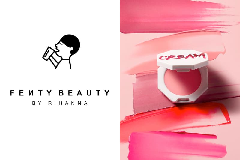fenty beauty rihanna Heytea peach cream collabration