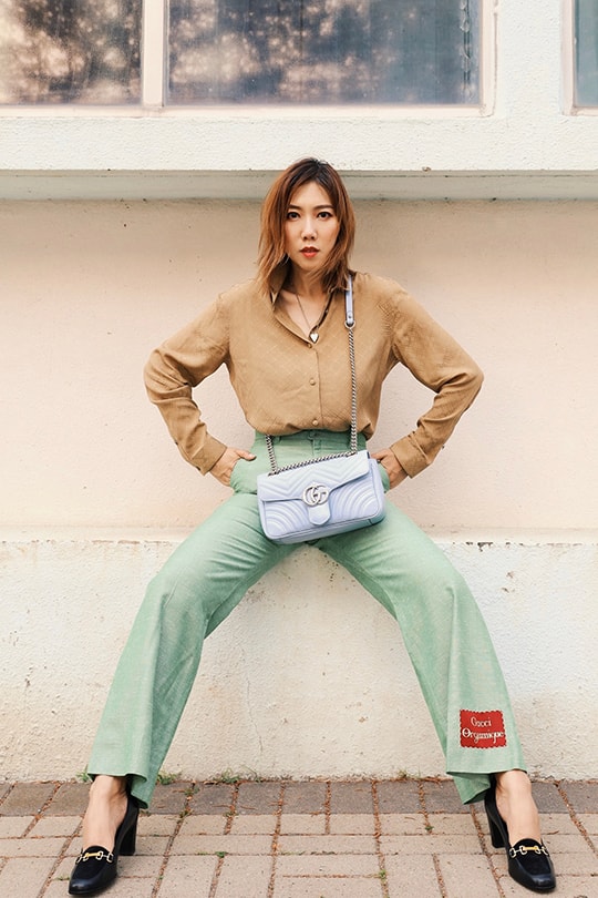 gucci-GG Marmont Pastel handbags Faye Tsui