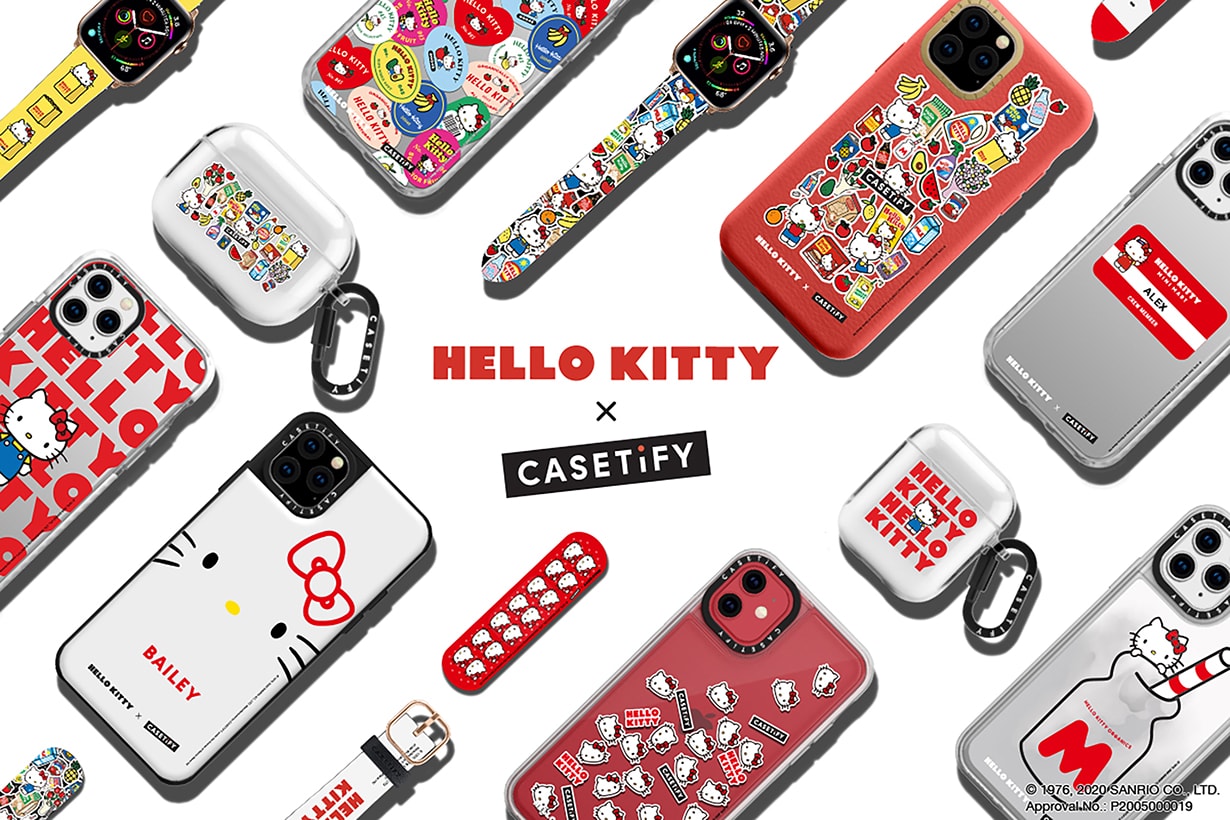 Hello Kitty x CASETiFY iPhone accessories