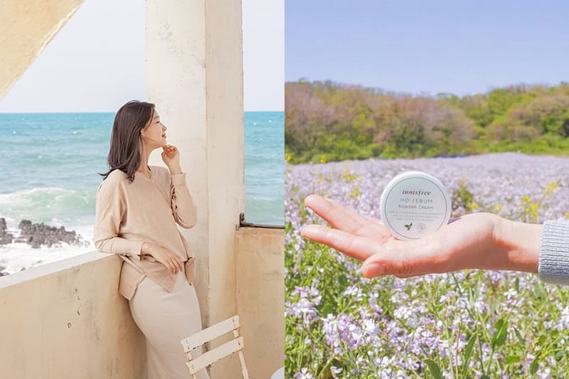 Cosme Hong Kong Cosmetics Best sellers Makeup Innisfree No-Sebum Mineral Powder Korean Cosmetics Makeup Jeju Summer Makeup Essentials korean girls