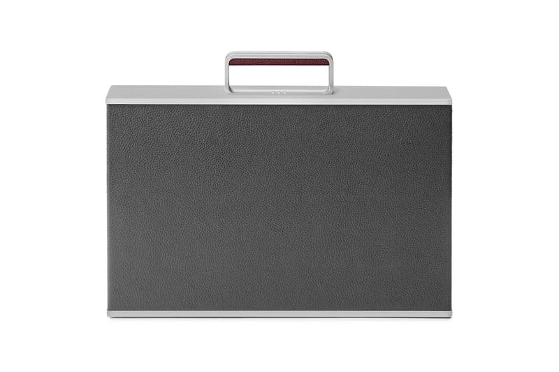 the webster Charles simon beige bonaventure aluminum rolling luggage graphite mackenzie briefcase