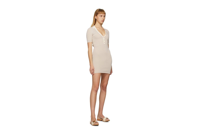 jacquemus loungewear capsule collection shirt bra shorts ssense online release