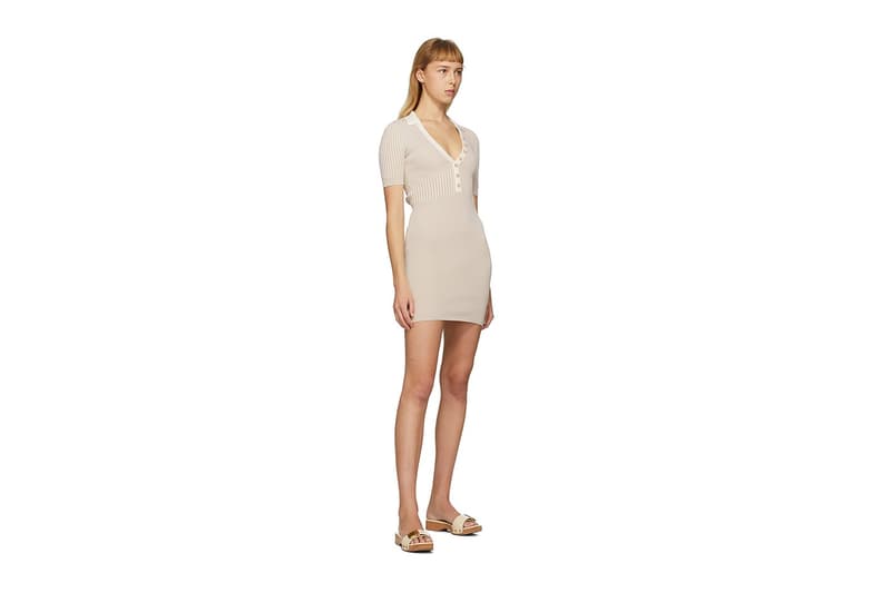 jacquemus loungewear capsule collection shirt bra shorts ssense online release