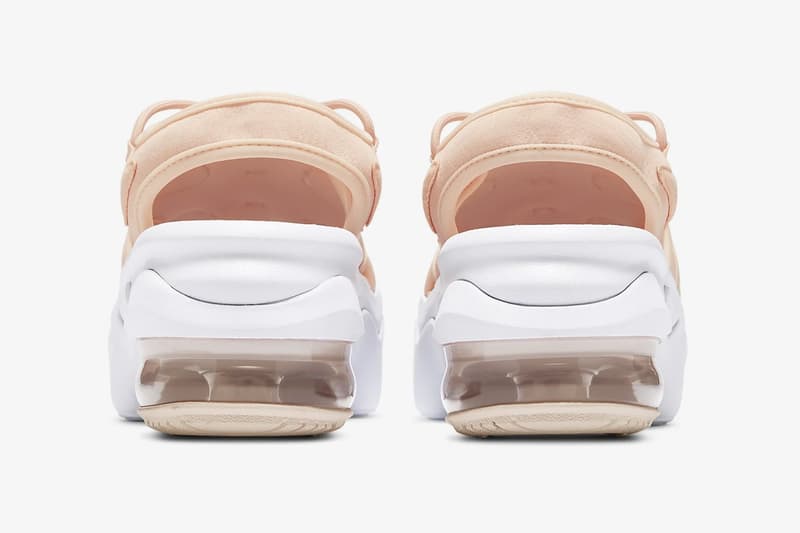 nike air max koko chunky sandals platform pink coral colorway release