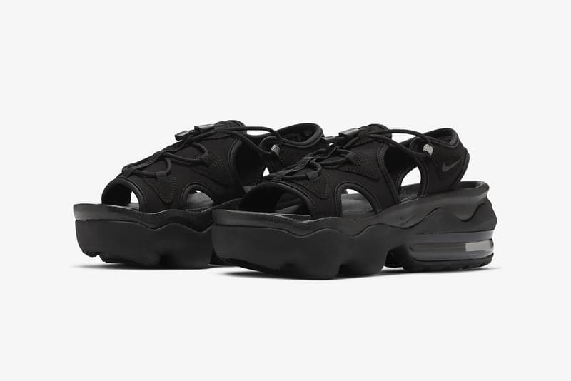 nike air max koko chunky sandals platform pink coral colorway release