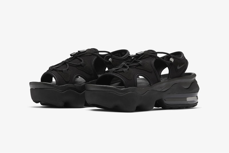 nike air max koko chunky sandals platform pink coral colorway release