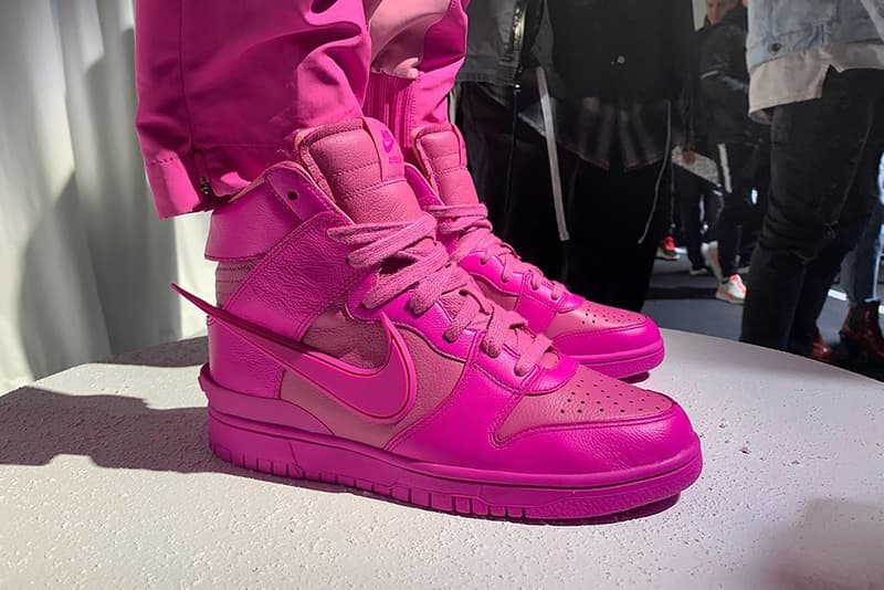 AMBUSH x Nike Dunk High Sneaker Collaboration