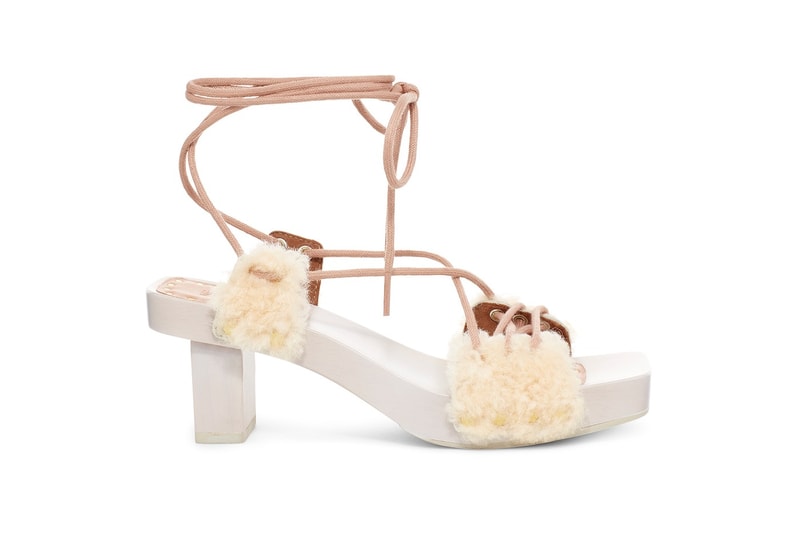 ugg eckhaus latta 2020ss collaboration heels boots mules sandals sneakers release