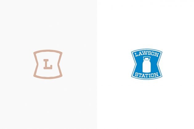nendo lawson japan new branding logo package