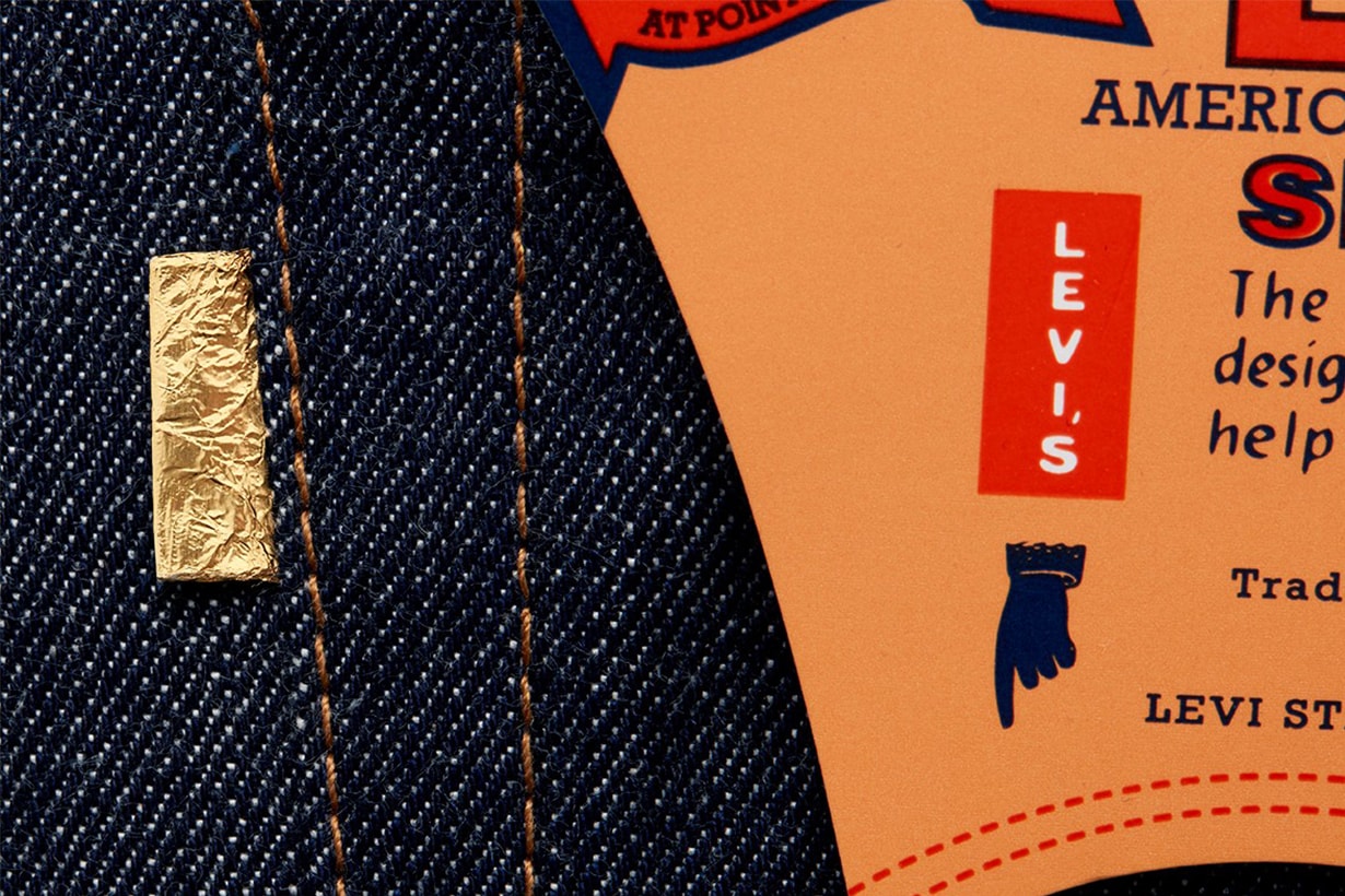 Levi's big “E” tag jeans