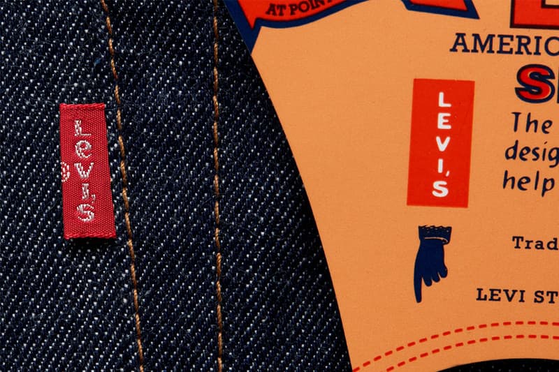 Levi's big “E” tag jeans