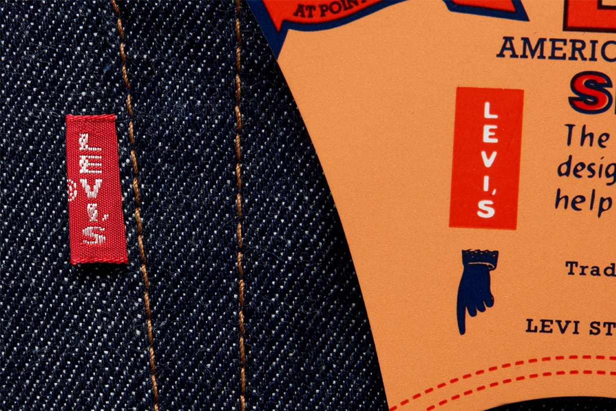 Levi's big “E” tag jeans