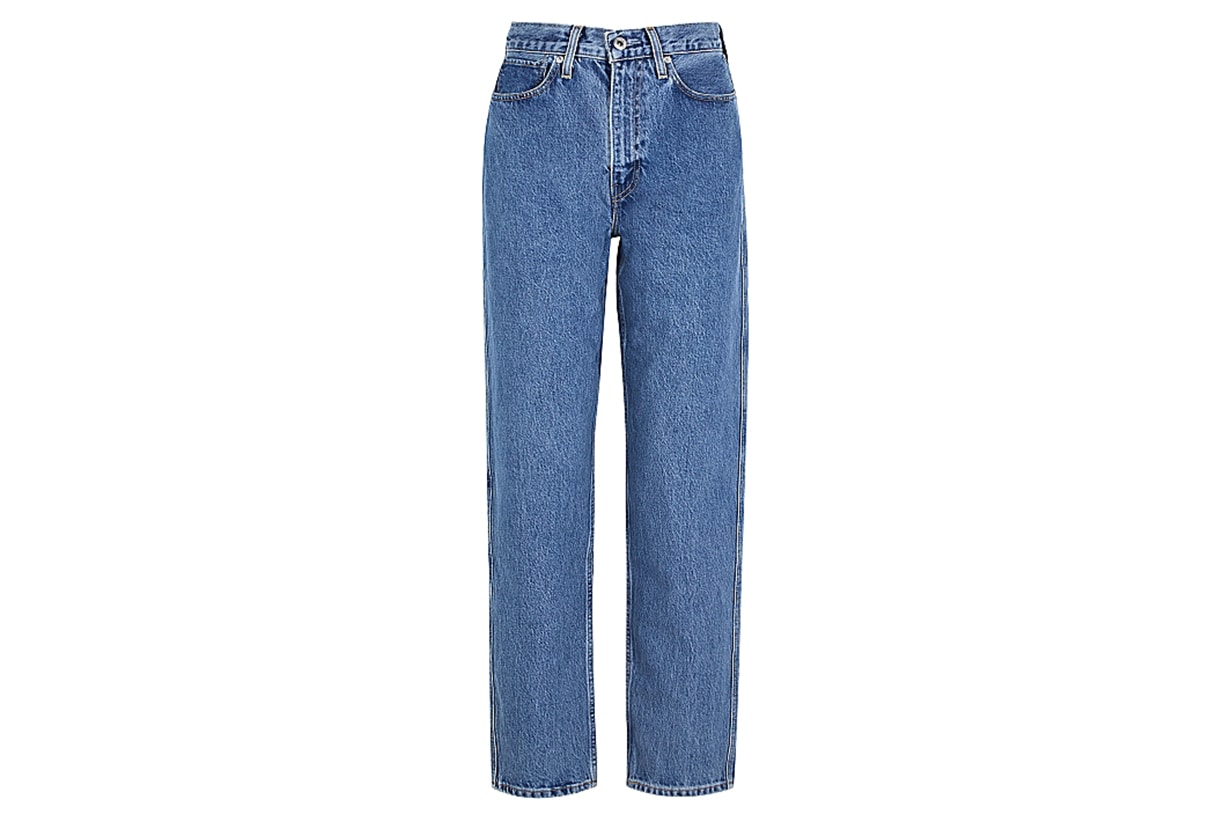LEVI'S Column blue tapered-leg jeans