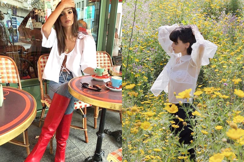 MaisonCléo Emily Ratajkowski Marie Dewet handmade French Brands French Indie Fashion Brand