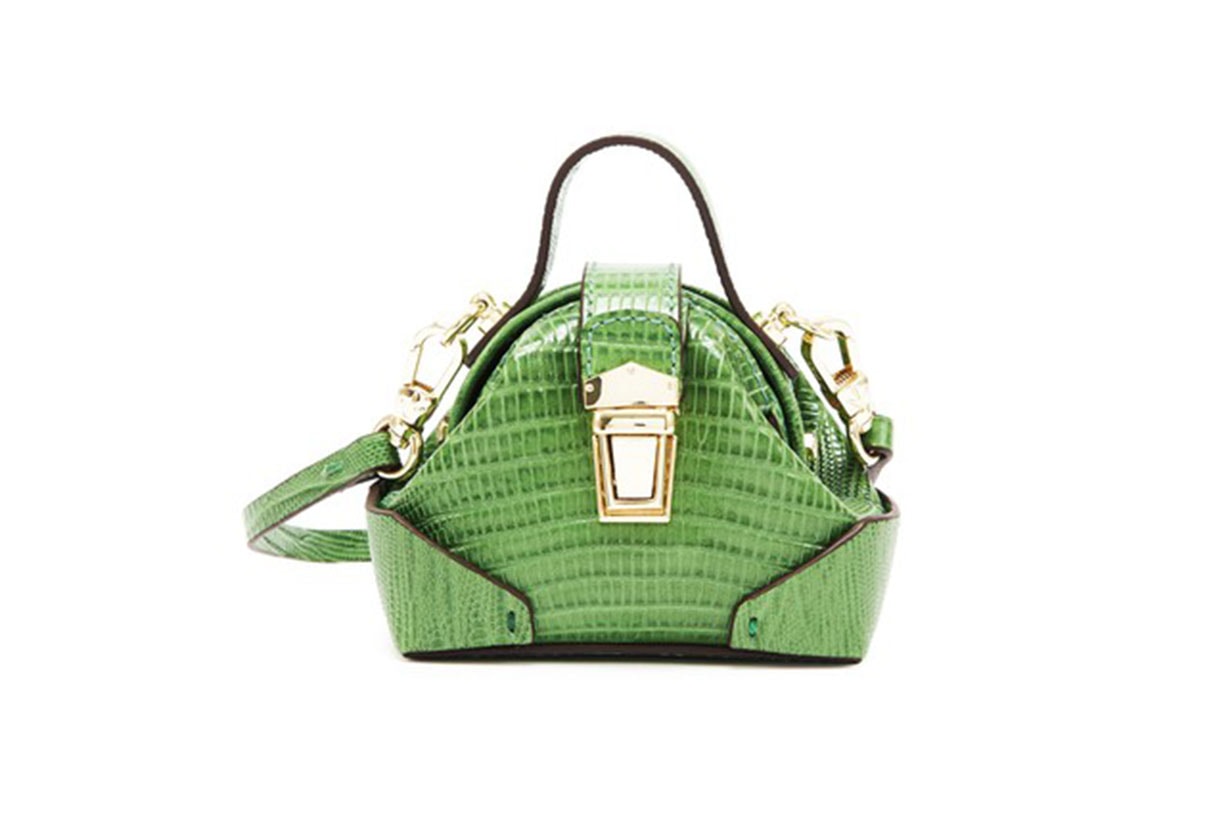 MANU ATELIER Lizard crossbody bag