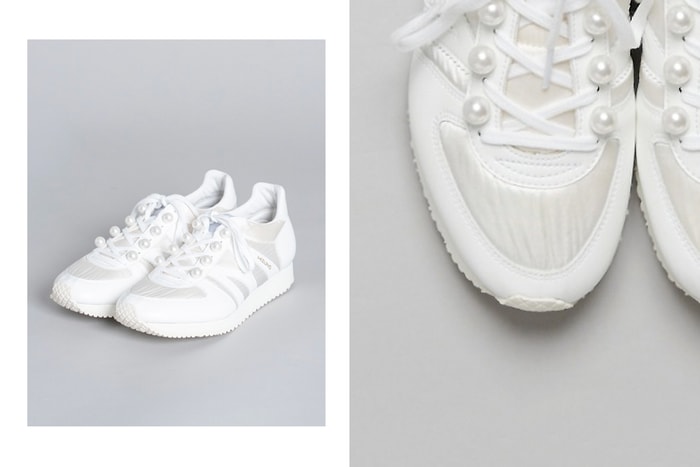不一樣的白波鞋：多了皎白閃耀的珍珠，怎麼能讓人不心動？