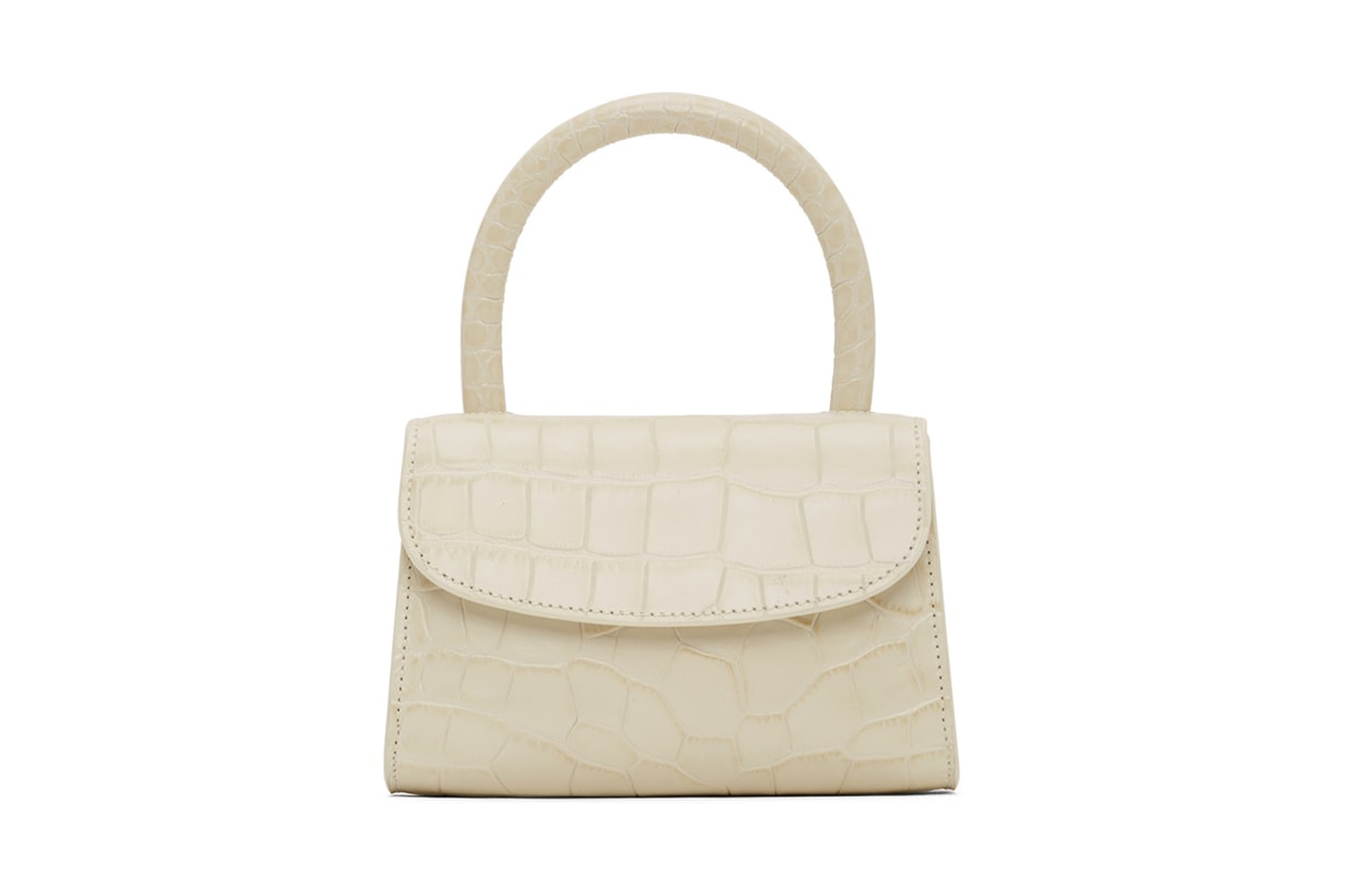 Off-White Croc Mini Top Handle Bag
