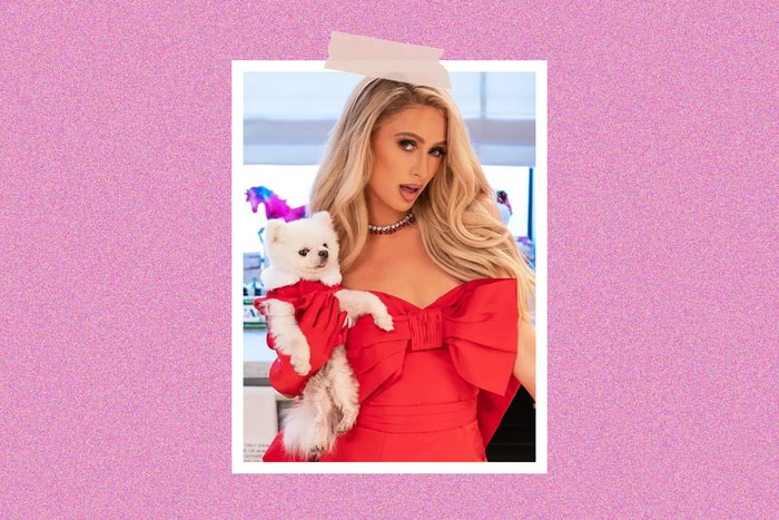 能夠想到穿著晚禮服錄煮菜節目的,天下間大概只有 Paris Hilton 一人!