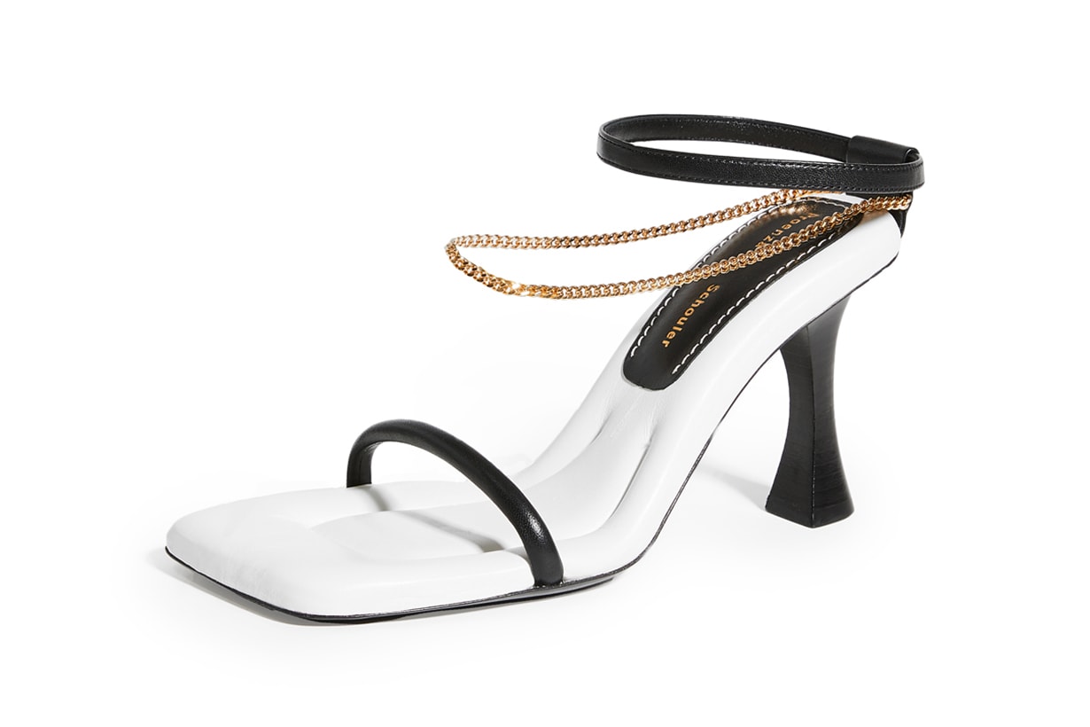 Proenza Schouler Chain Strap High Sandals 