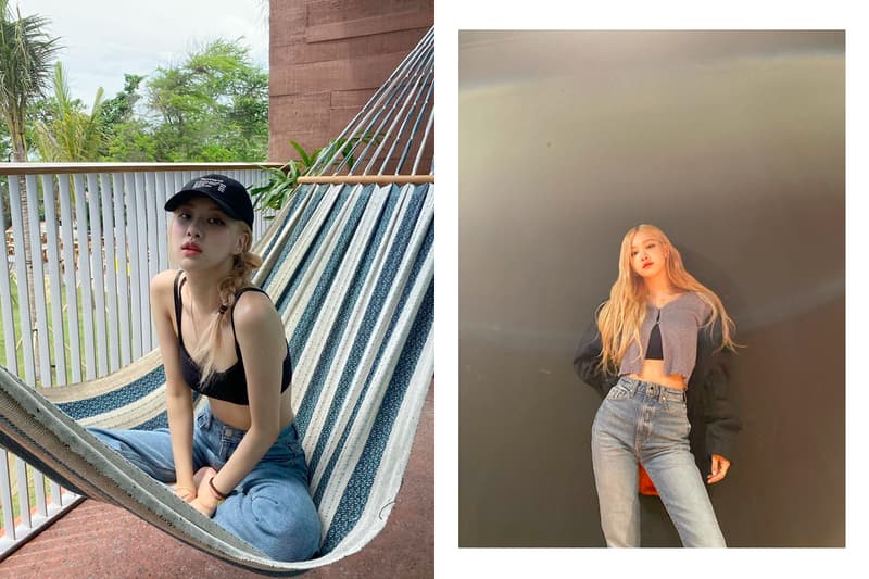 blackpink rose jeans instagram pandorafit