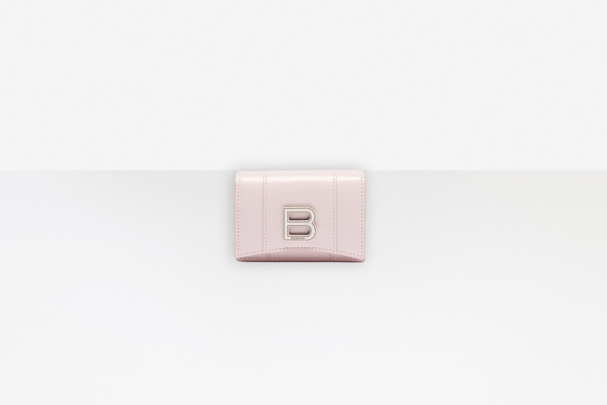 Balenciaga wallets leather card minimalist style