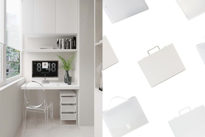 將質感放上辦公桌:MUJI 透明+霧白文具用品,簡約的收納品味!