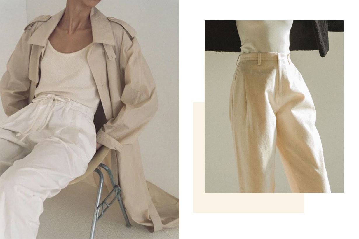 Beige Trench Coat