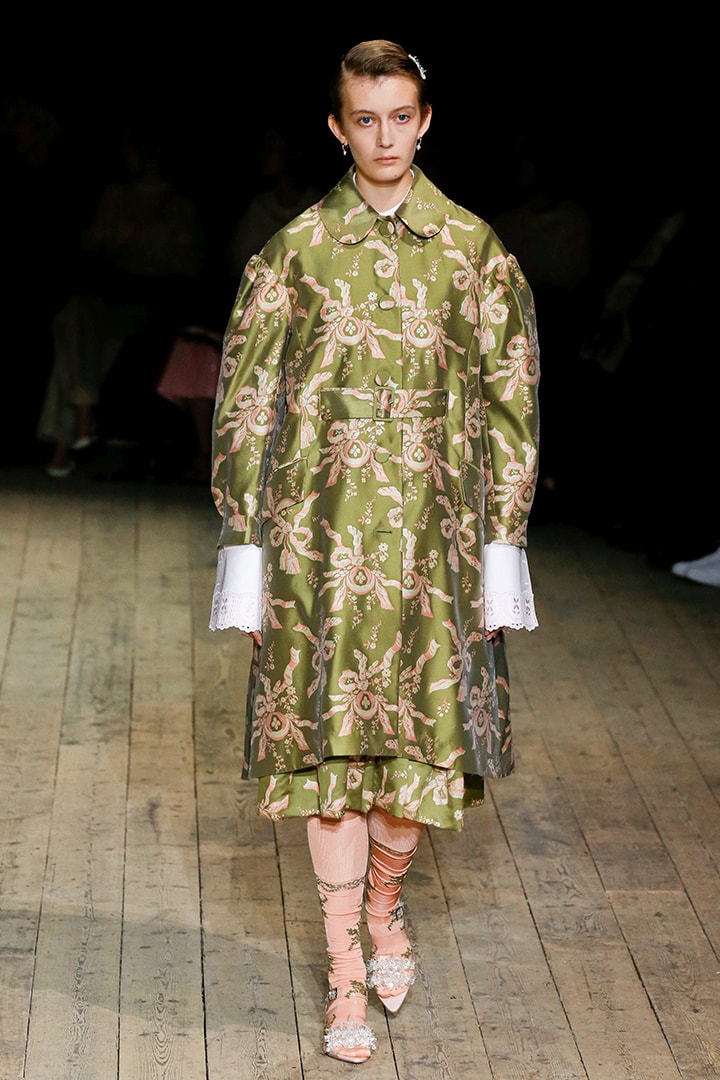A model walks the runway at the Simone Rocha Ready to Wear Spring/Summer 2020 fashion show during London Fashion Week September 2019 on September 15, 2019 in London, England.