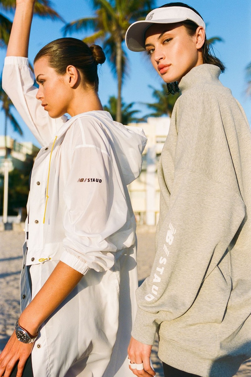staud new balance activewear
